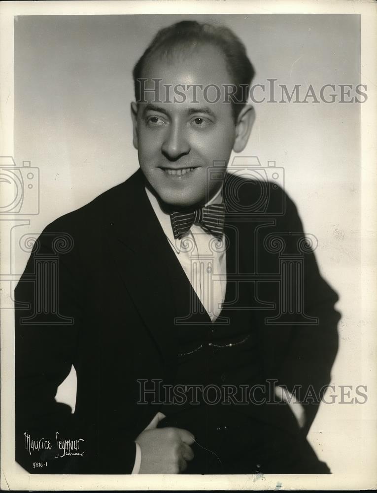 1934 Press Photo Eugene Ormandy, Conductor - Historic Images