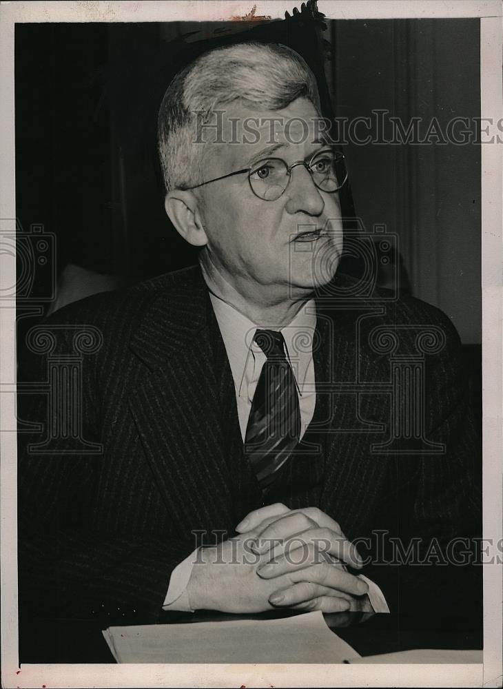 1940 Press Photo Admiral Harold R. Stark, Chief of Naval Operations - Historic Images