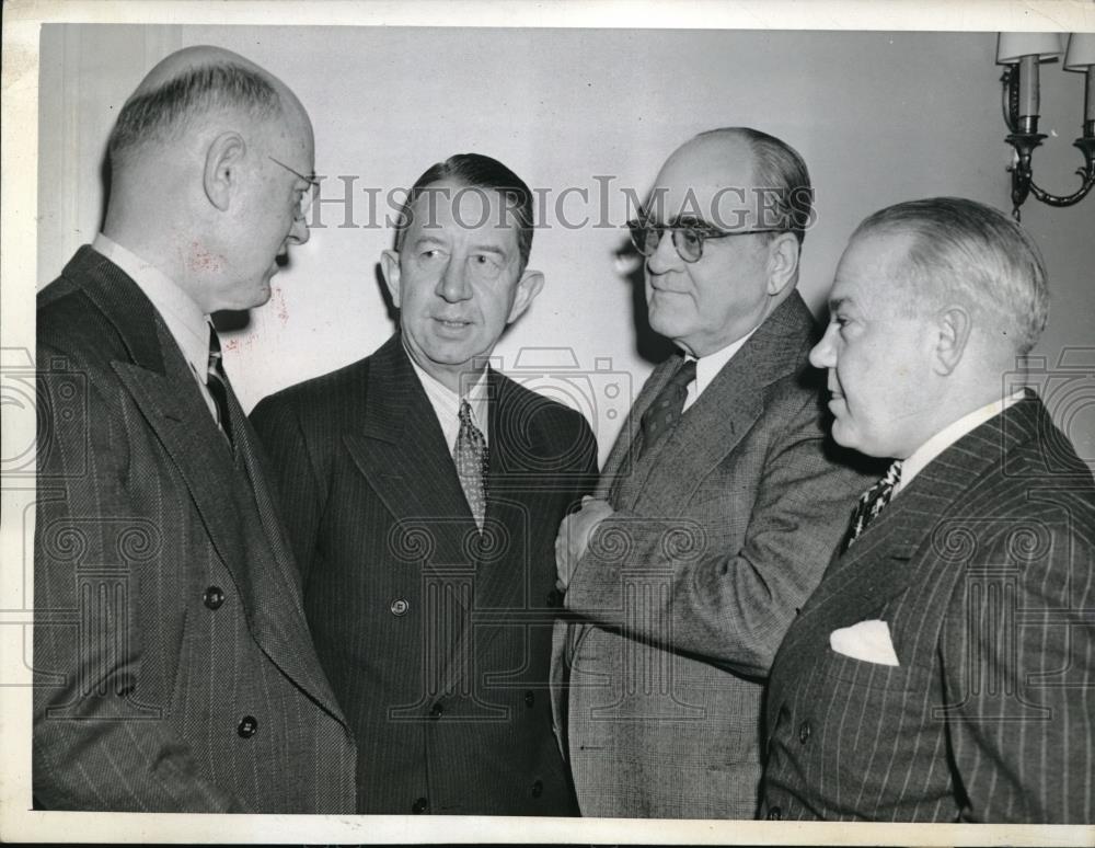 1943 Press Photo American League magnets at Major meet in Chicago. - neb36514 - Historic Images
