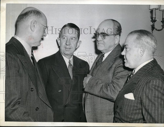 1943 Press Photo American League magnets at Major meet in Chicago. - neb36514 - Historic Images