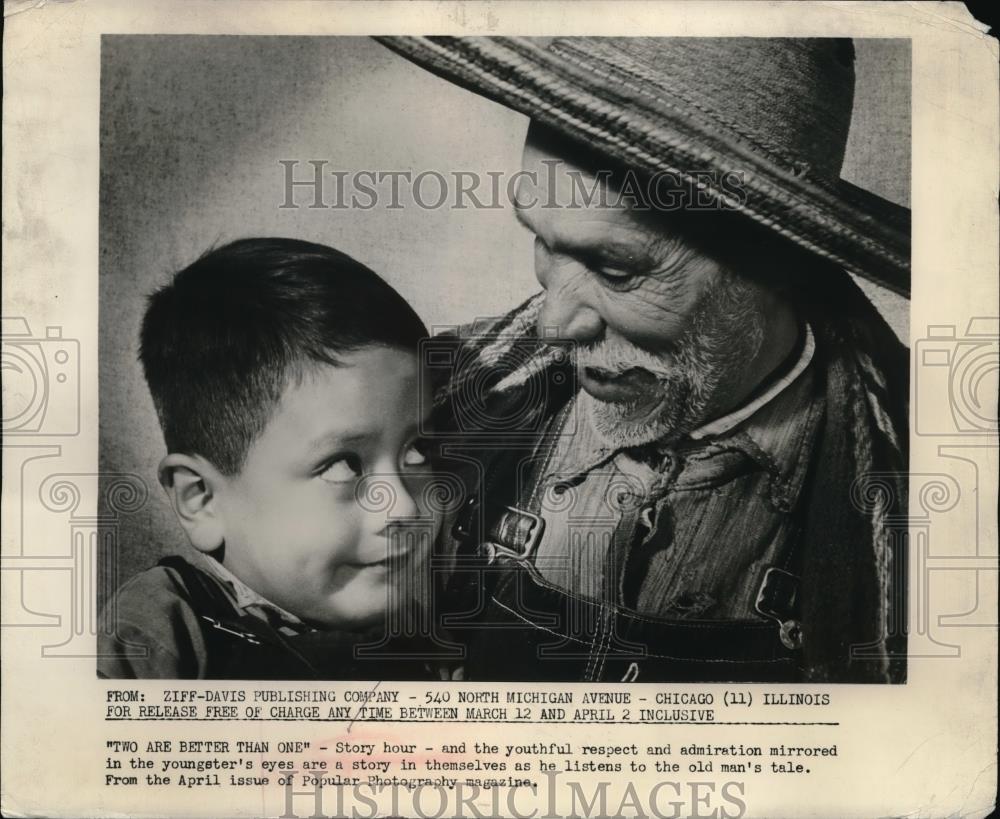 1944 Press Photo Two are better than one - Historic Images