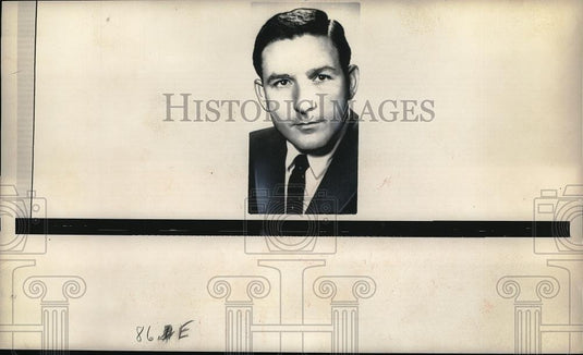1964 Press Photo James J.Ling of Ling-Temco-Vought charged of security violation - Historic Images