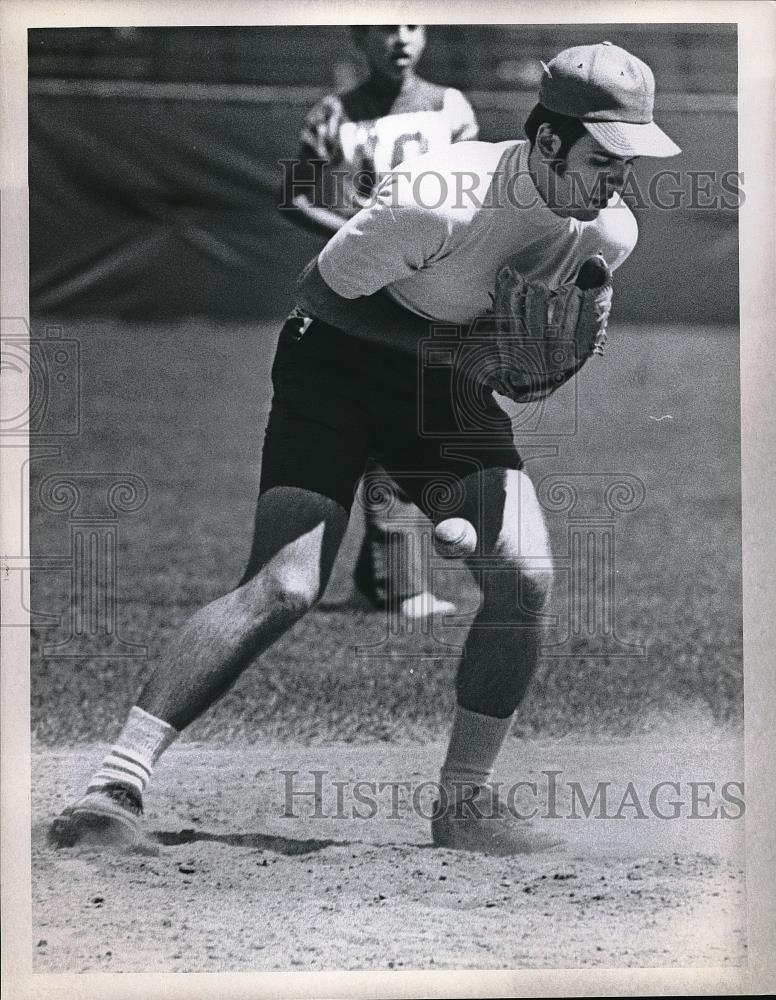 Press Photo Cleveland Indians tryout - Historic Images