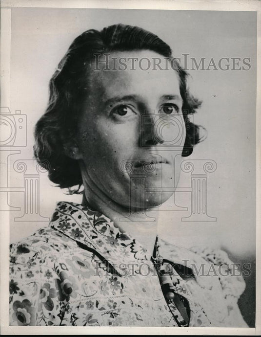 1938 Press Photo Genevieve McVaramco, mother & daughter Ellen Wells in 1906 S.F. - Historic Images