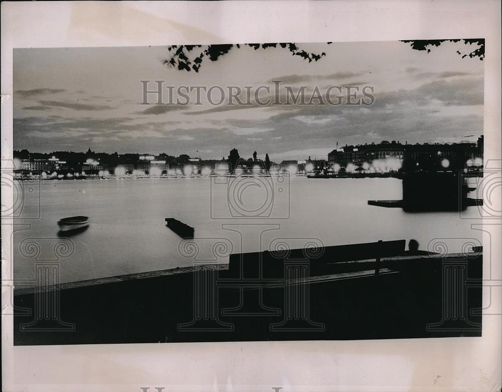 1936 Press Photo Geneva Arena International Diplomacy - Historic Images