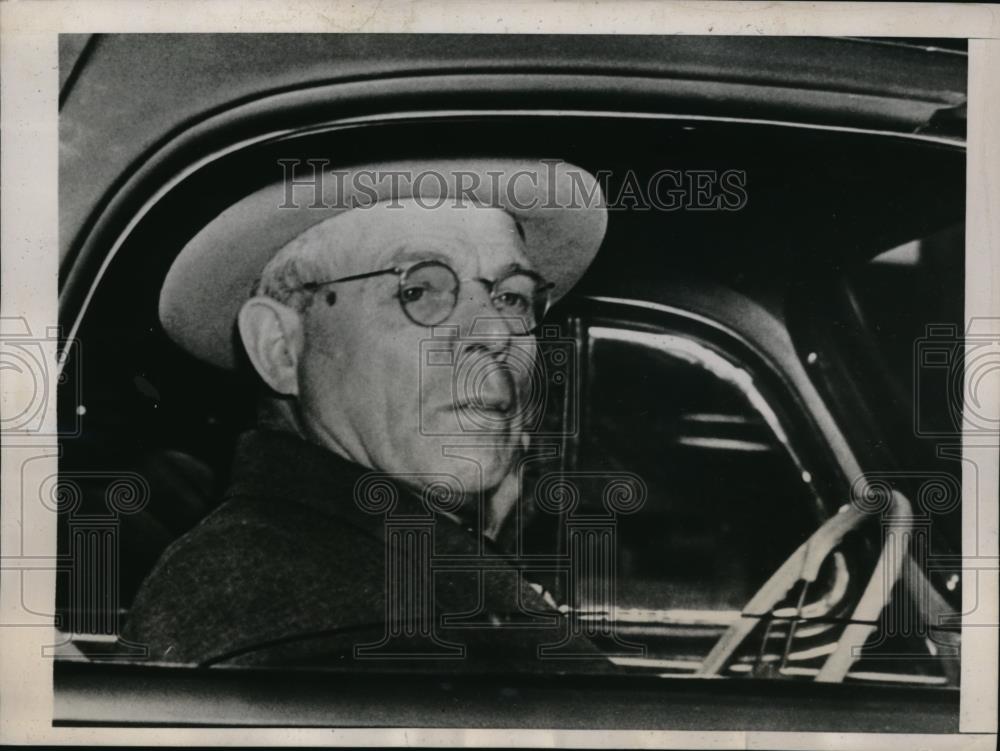 1938 Press Photo William Dodd on trial for Hit &amp; Run, critically injured girl - Historic Images