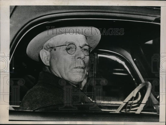 1938 Press Photo William Dodd on trial for Hit & Run, critically injured girl - Historic Images