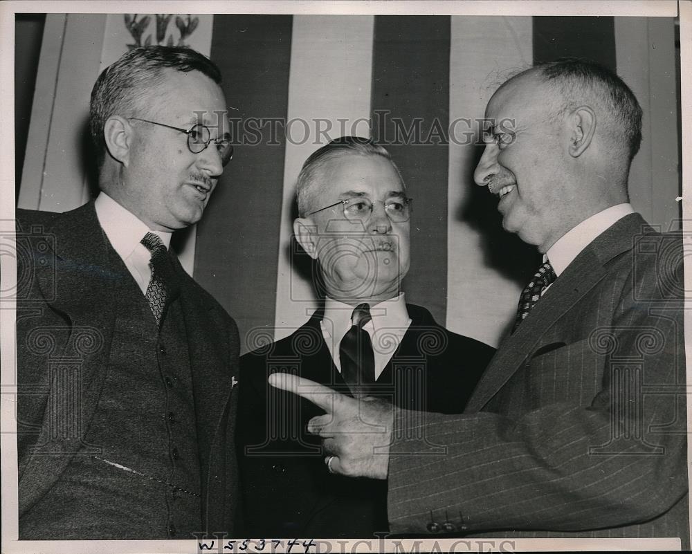 1940 Press Photo Natl Assn of Real Estate, N Farr,HD Simpson,MY Cooper - Historic Images