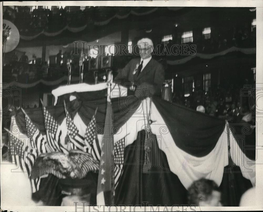 1932 Press Photo JL Dickinson Chicago Convention - Historic Images