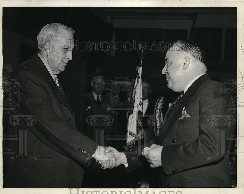 1942 Press Photo William Randolph Hearts Stanford Parlor, Lloyd Cosgrove - Historic Images