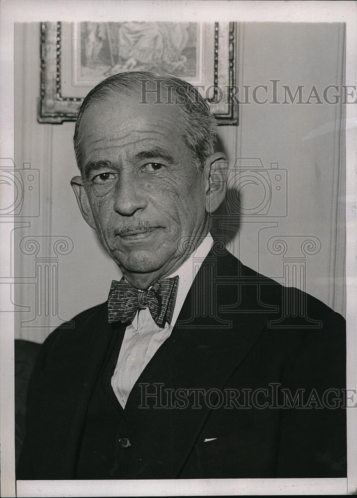 1937 Press Photo Captain Reginald Jaffray - Historic Images