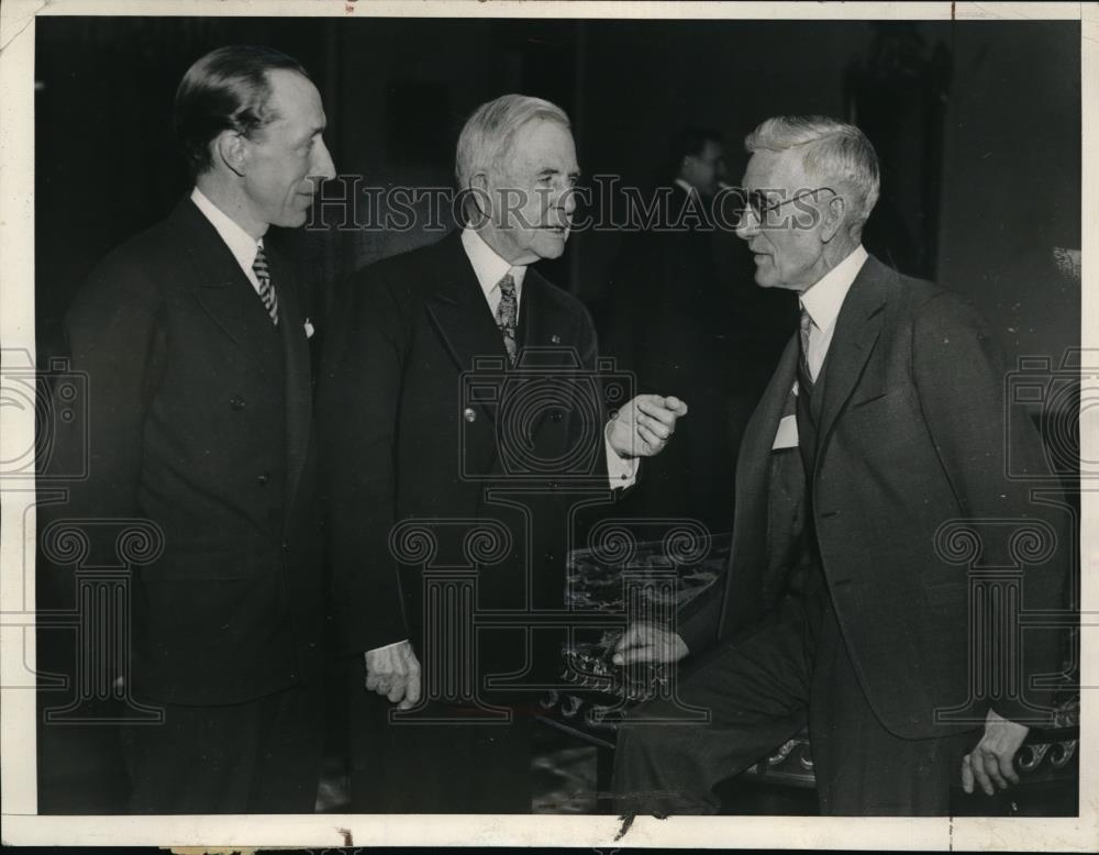 1935 Press Photo DR FE Townsend Suggests a $200 Per Month For People Over 60 - Historic Images