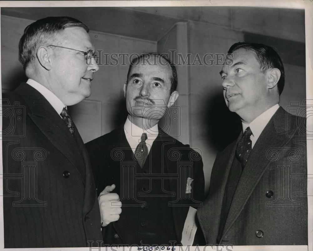 1940 Press Photo Ben Harrison President US Attorneys Conference Assn Solicitor - Historic Images