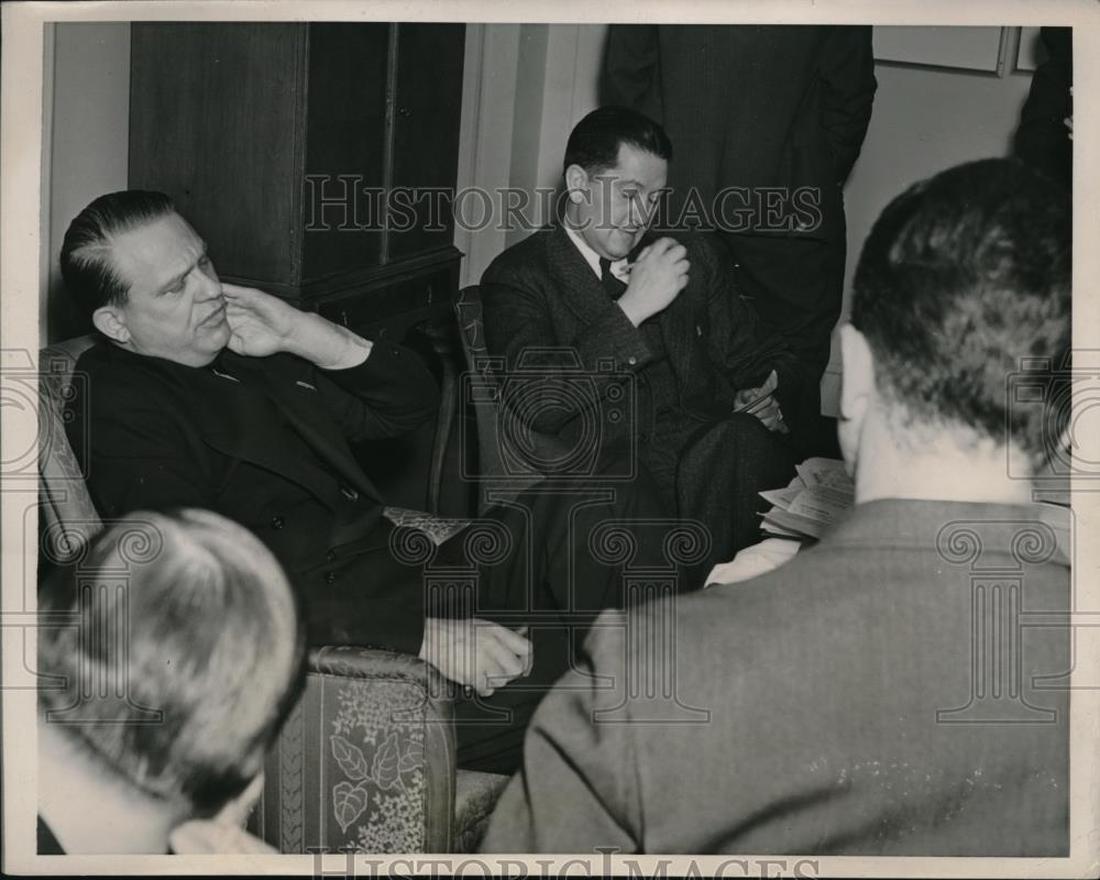 1940 Press Photo Congressman Martin Dies, Un-American Activities Committee - Historic Images