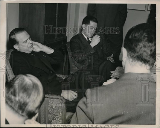 1940 Press Photo Congressman Martin Dies, Un-American Activities Committee - Historic Images