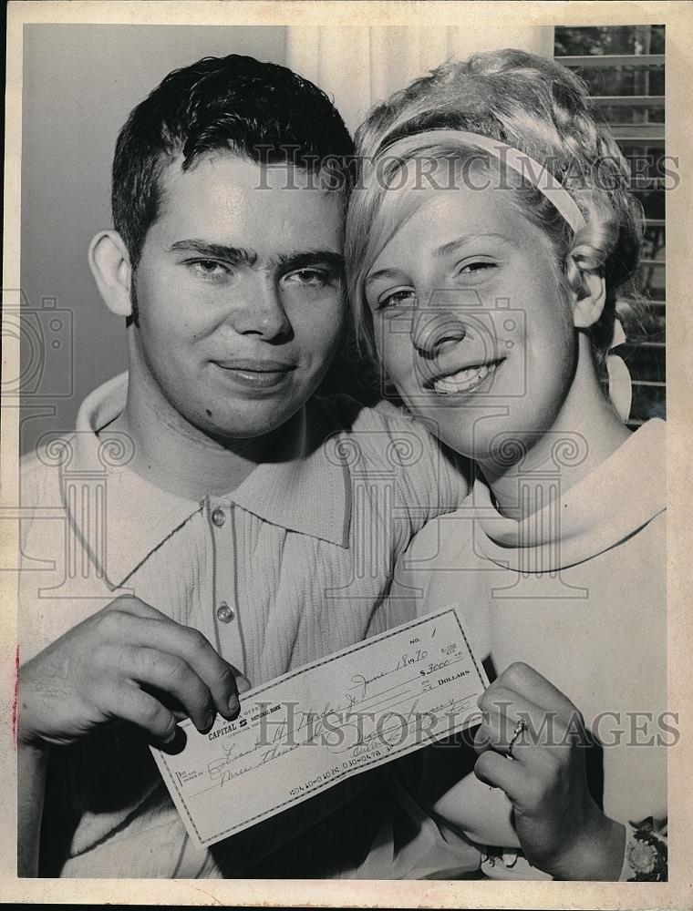 1970 Press Photo Frank A Herola Jr and Janice Thoma - Historic Images