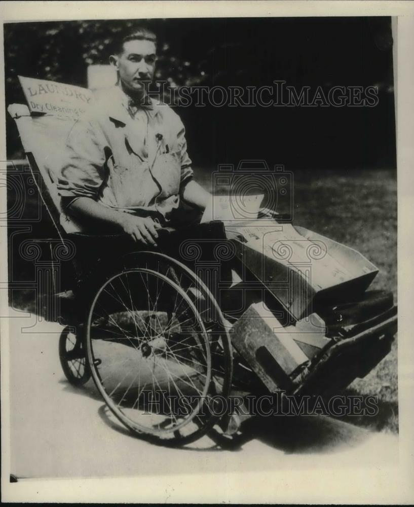 1930 Press Photo George C.Walter of Portland a victim of dry agent&#39;s bullet. - Historic Images