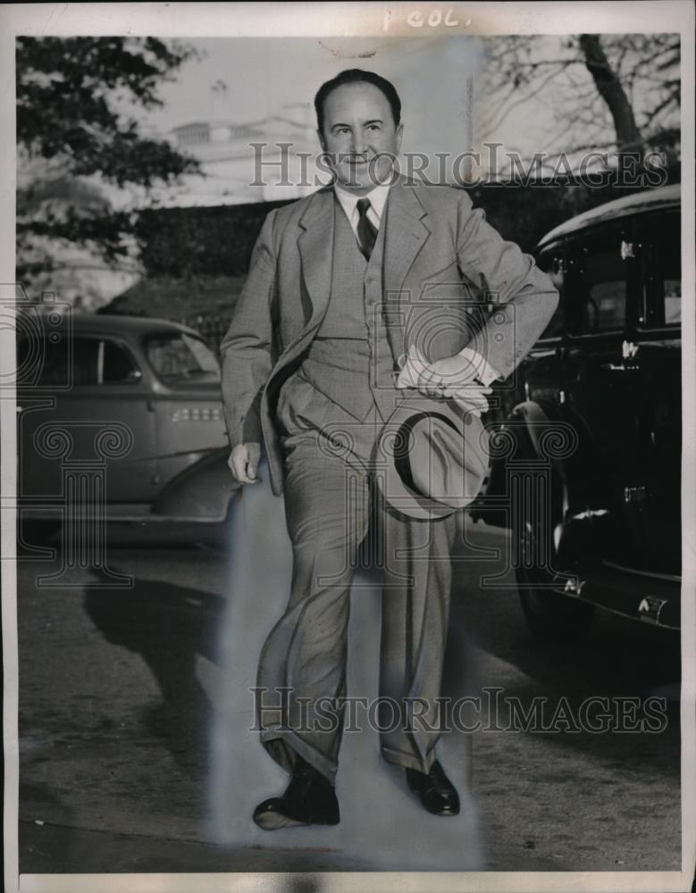 1938 Press Photo German Ambassador Hand Dieckhoff Arrives at State Department - Historic Images