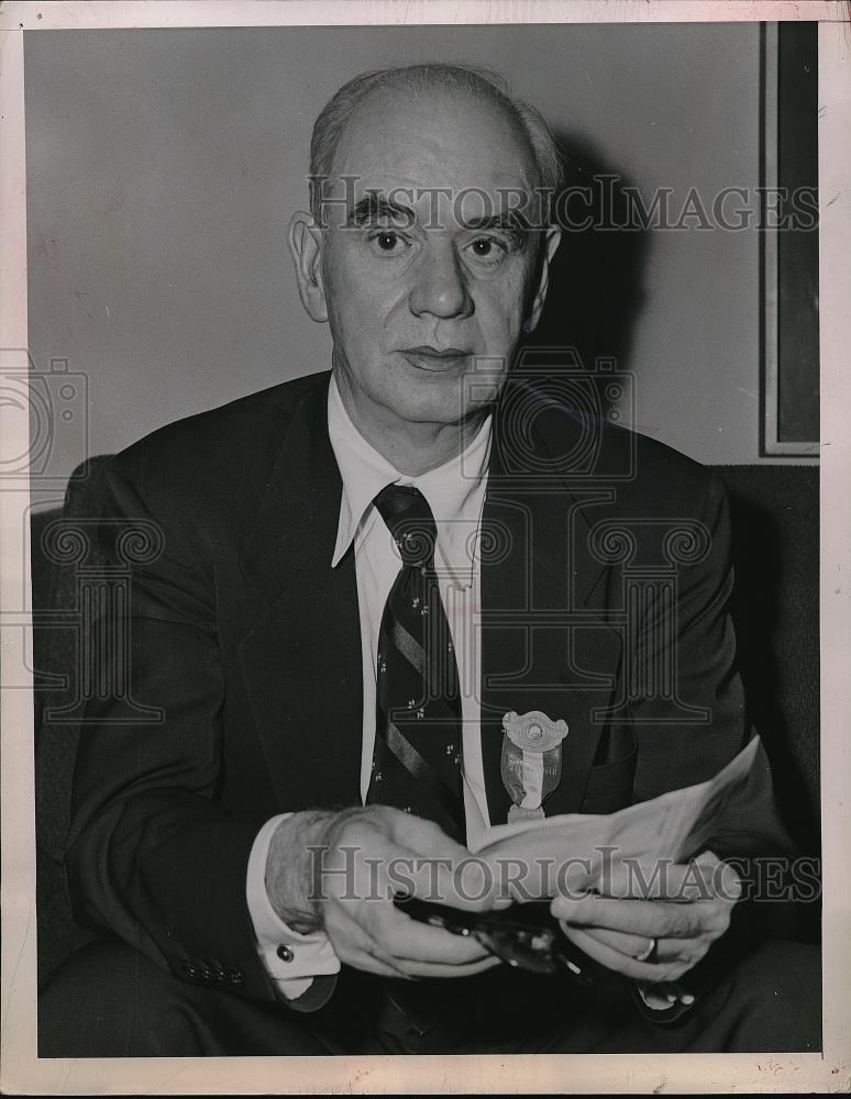 1952 Press Photo Philip Murray Scottish steelworker and American labor leader. - Historic Images