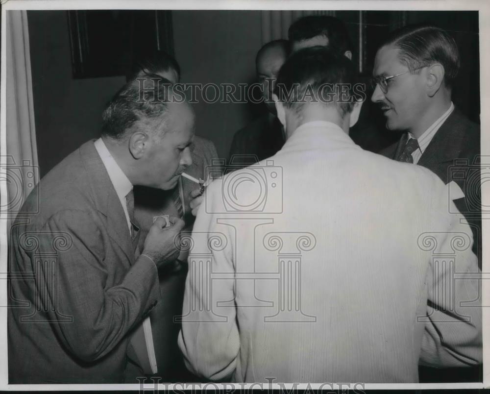 1941 Press Photo French Ambassador Gaston Henry Haye in Washington - Historic Images