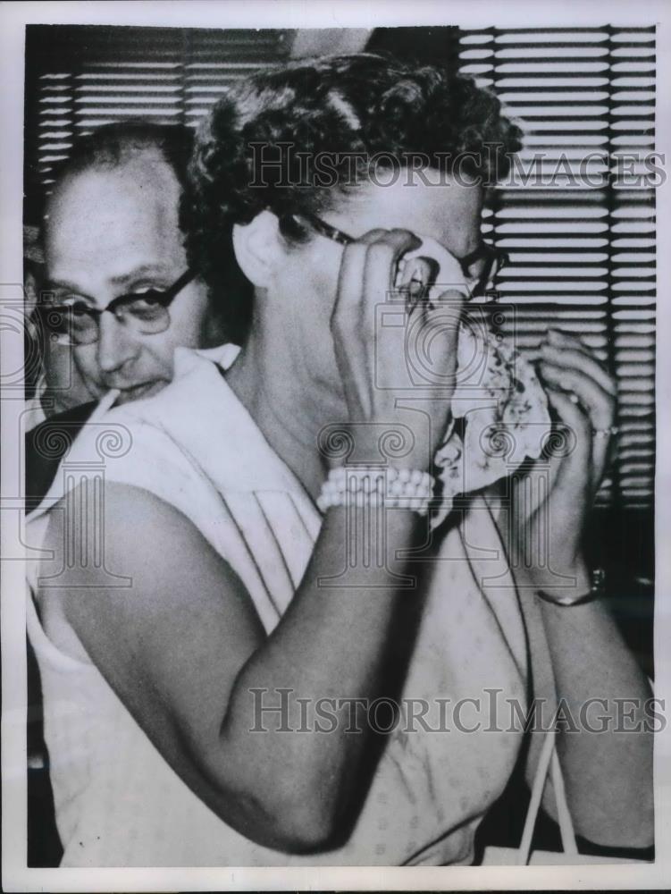 1959 Press Photo Minneapolis, Minn Mrs Minnie Wicklandes at traffic court - Historic Images