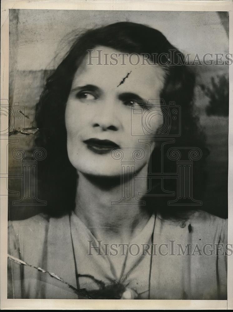 1940 Press Photo Goldie Cantor, Missing Bride of Frank Halbreda in Cleveland, OH - Historic Images