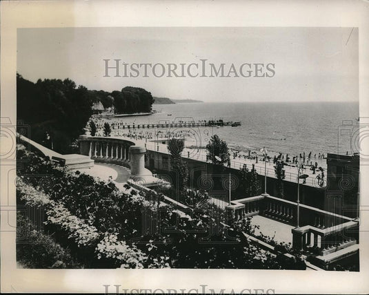 1941 Press Photo Sofia, Bulgaria the Black Sea port of Varna - Historic Images