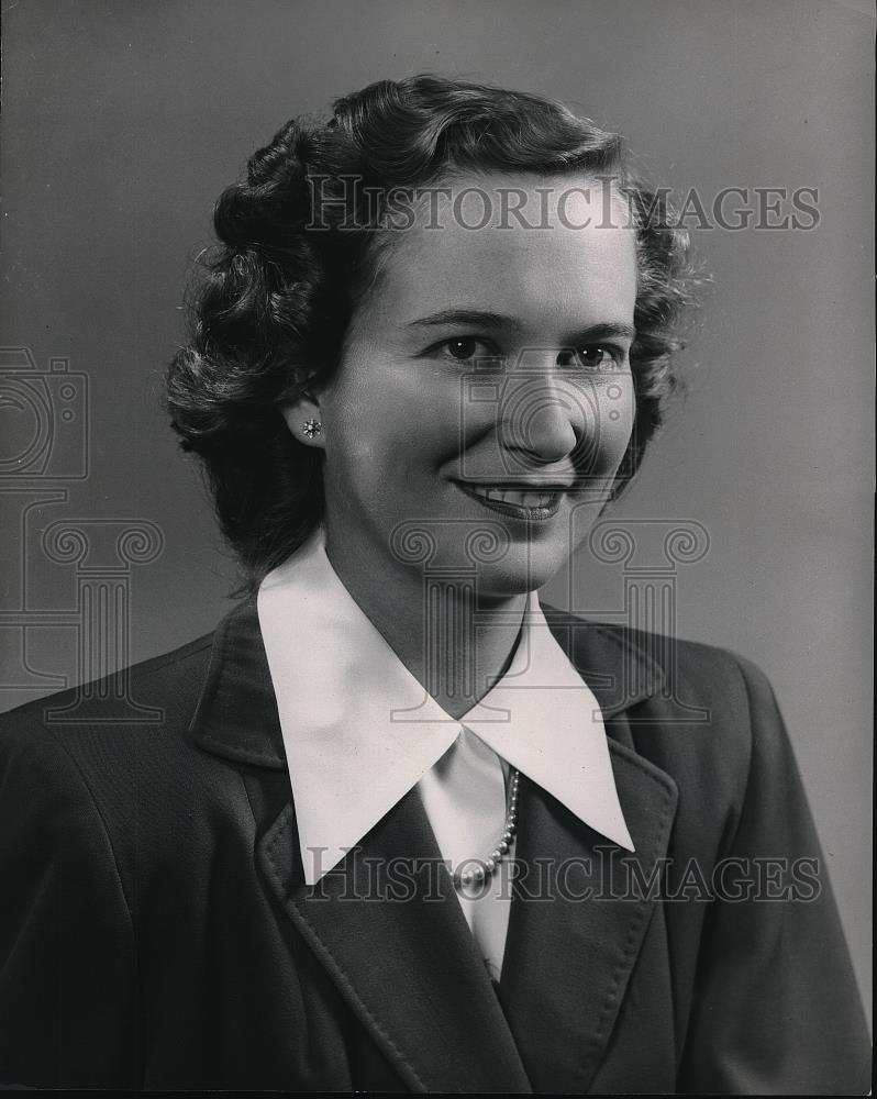 1950 Press Photo Mrs Pauline Walker Teacher in Yuma Arizona - Historic Images