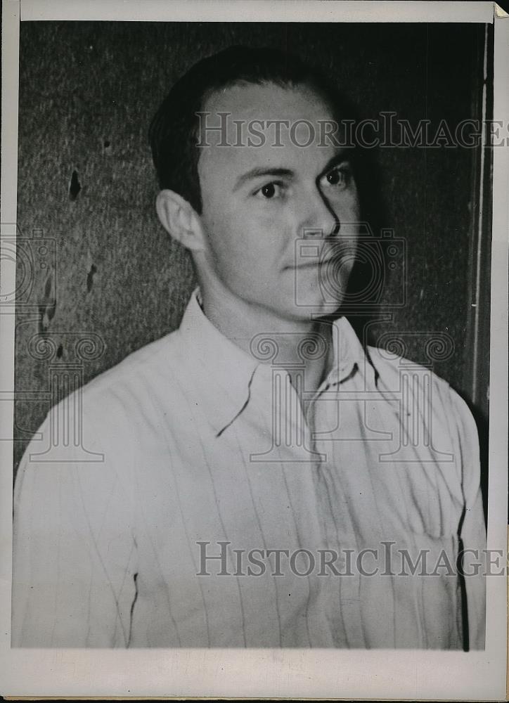 1947 Press Photo Edward Jones Admits To Slaying of Jess Larson In New Mexico - Historic Images