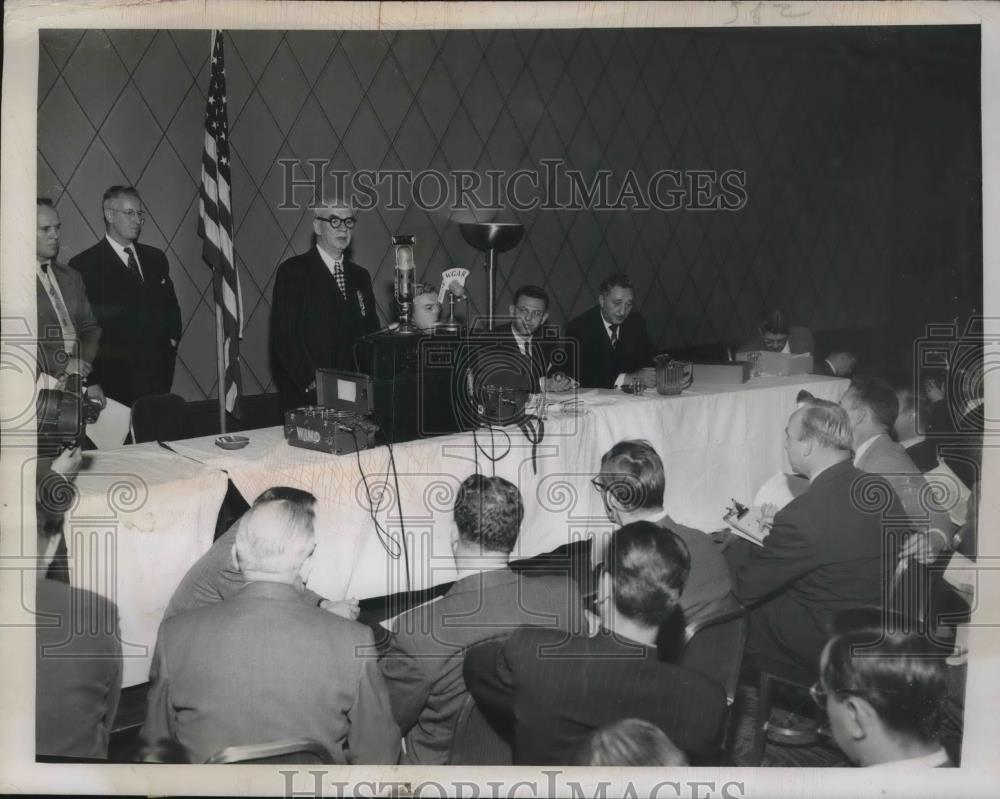 1949 Press Photo Philip Murray President of Steelworkers - Historic Images