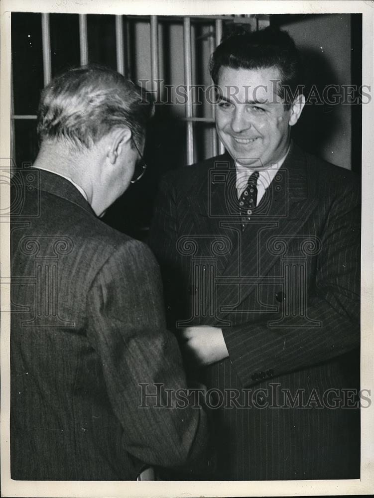 1942 Press Photo Dr. Otto Willumeit Testifies Against Former Aids - Historic Images