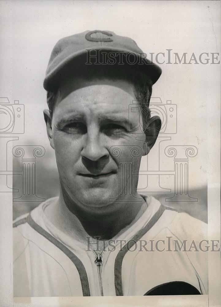 1938 Press Photo Cubs Pitcher Lawrence French To Play In World Series - Historic Images