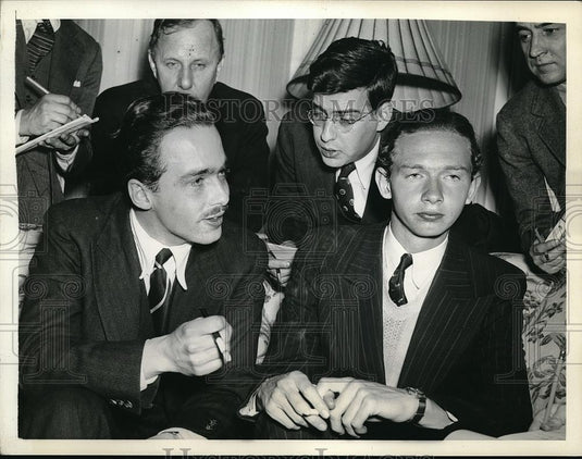 1940 Press Photo Archduke Otto of hapsburg and Felix - Historic Images