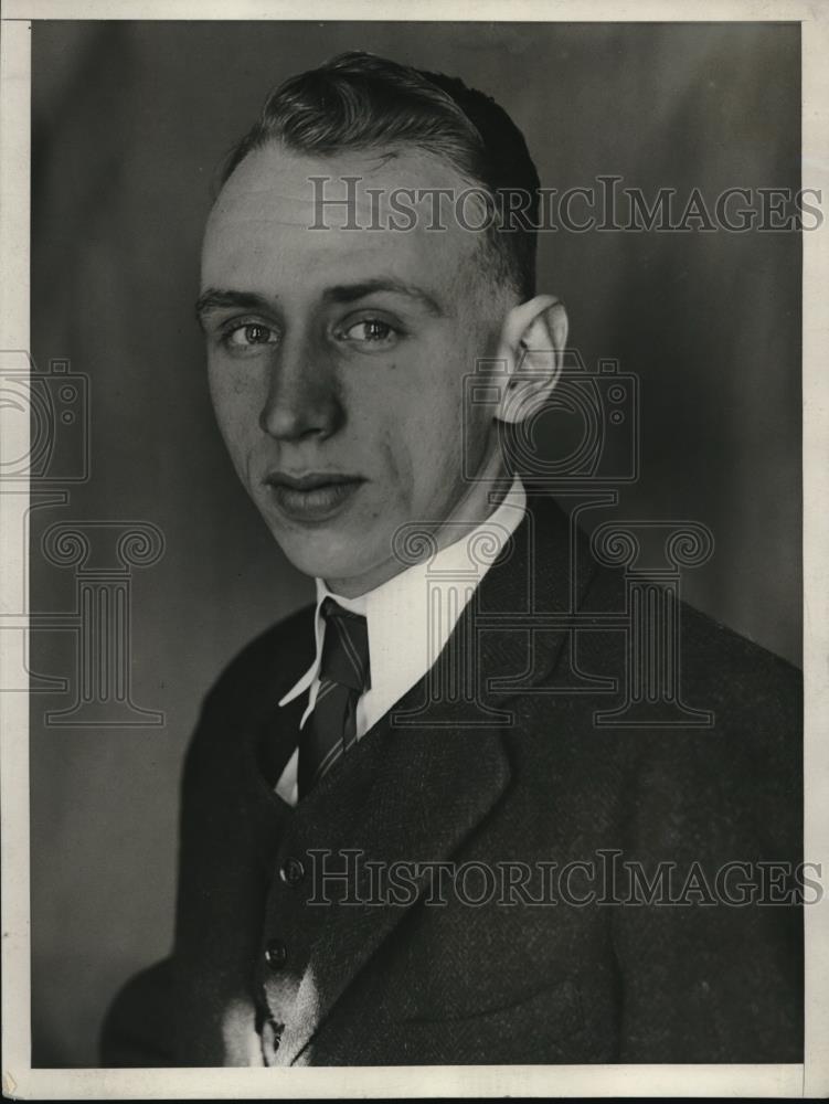 1930 Press Photo James E. Doran, Son of James M. Doran, Prohibition Commissioner - Historic Images