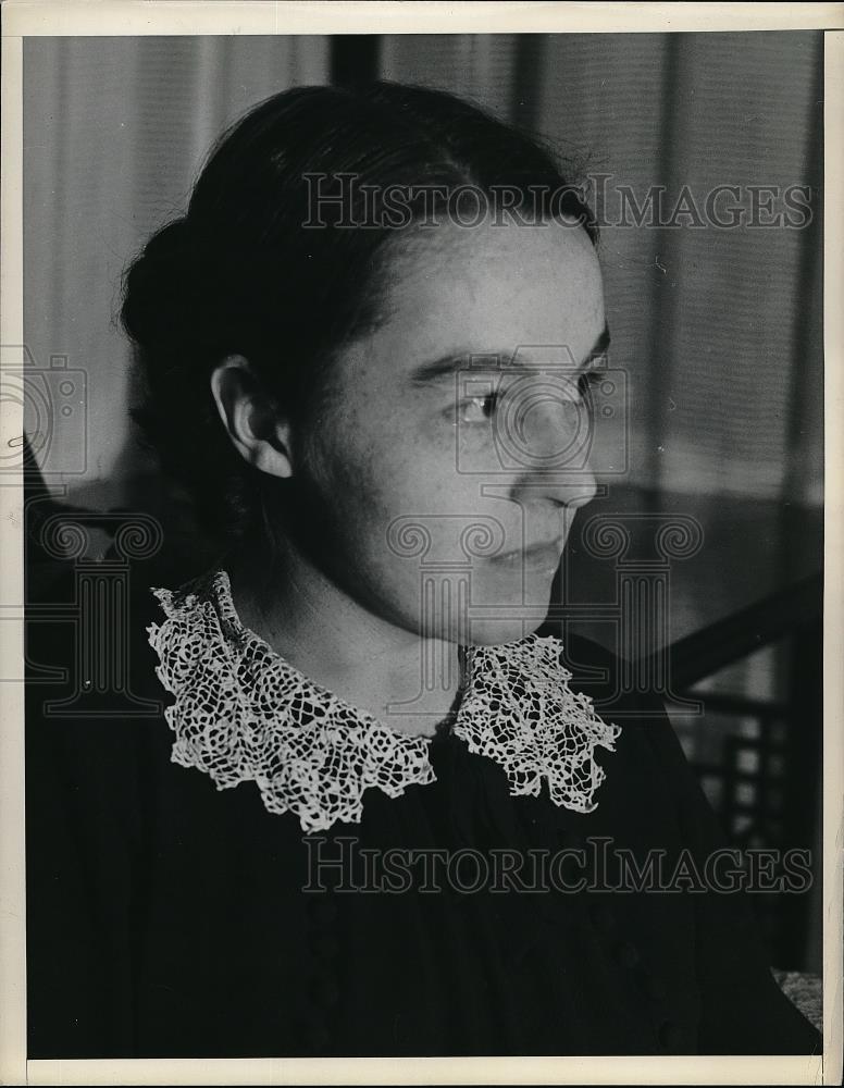 1936 Press Photo Mrs. Bess Cremer. - Historic Images