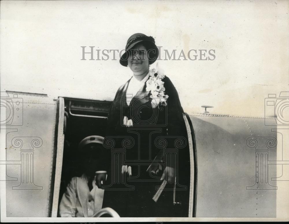 1931 Press Photo Senora Laudeline Machado De Grau - Historic Images