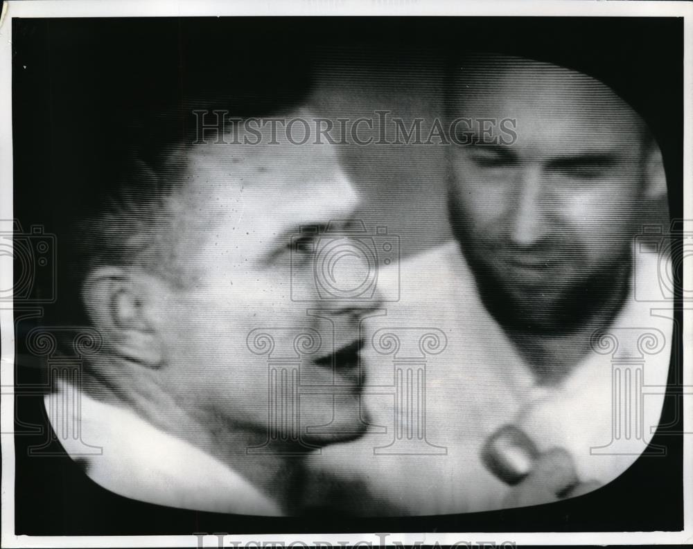 1968 Press Photo Colonel Frank Borman, Apollo 8, Captain James A. Lovell - Historic Images