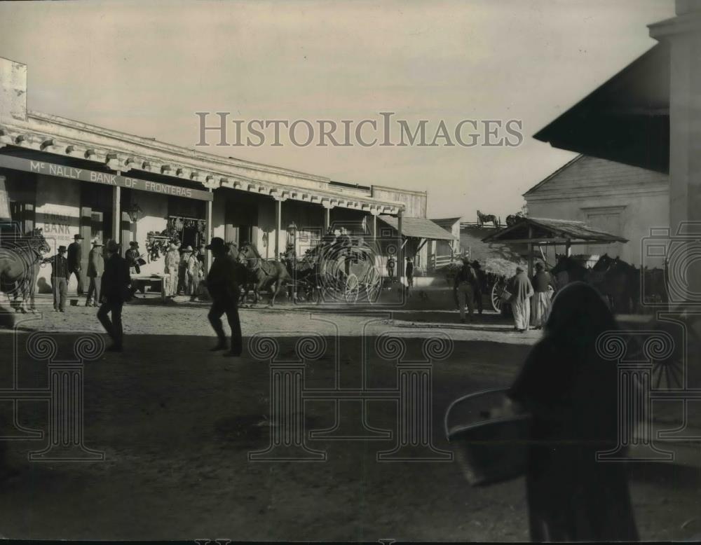 1939 Press Photo Fronteras town on Az-Calif border bought by movie company - Historic Images