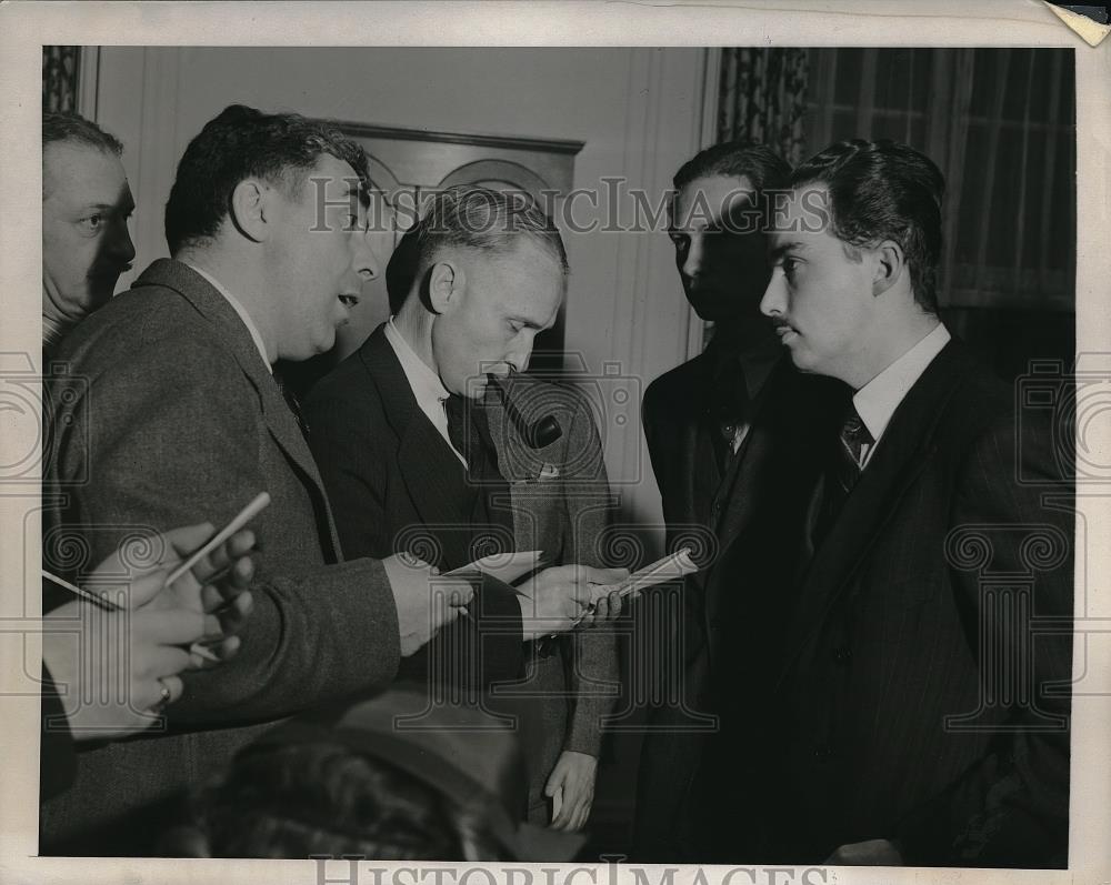 1940 Press Photo Archduke Otto of Hapsburg, Archduke Felix - Historic Images