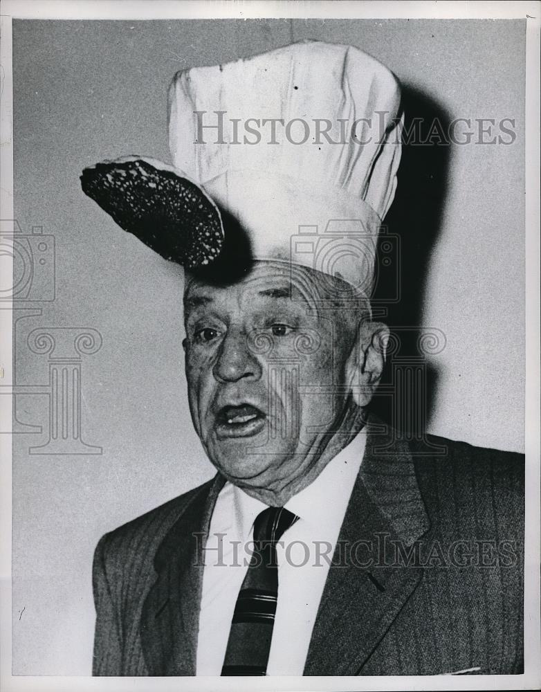 1956 Press Photo Casey Stengel, NY Yankee manager - Historic Images