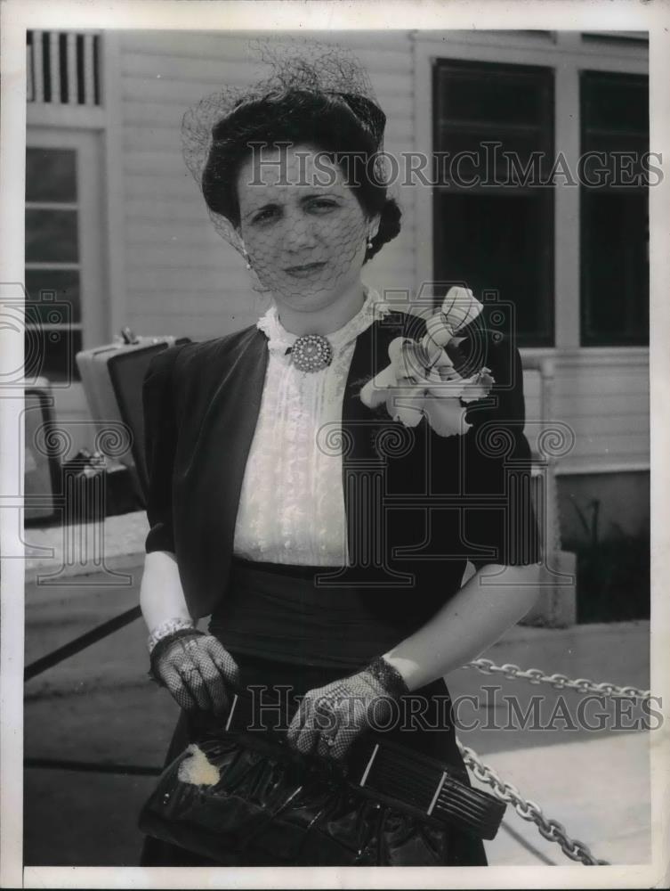 1941 Press Photo Ana Matilde Linares D Arias - Historic Images