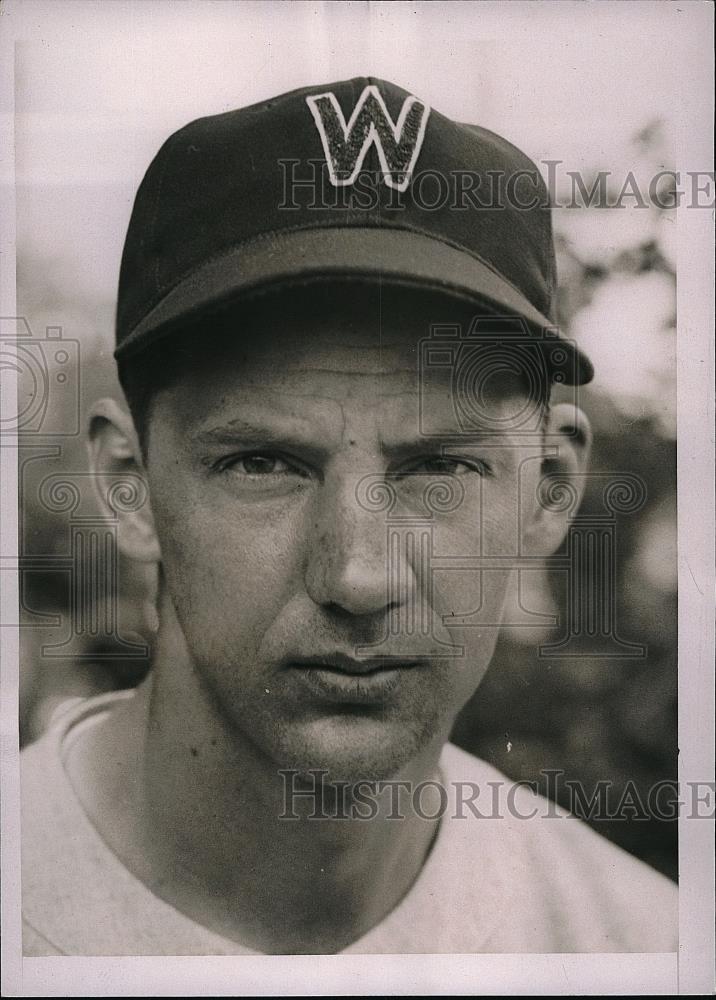 1937 Press Photo Joe Kuhel, 1st Baseman - Historic Images