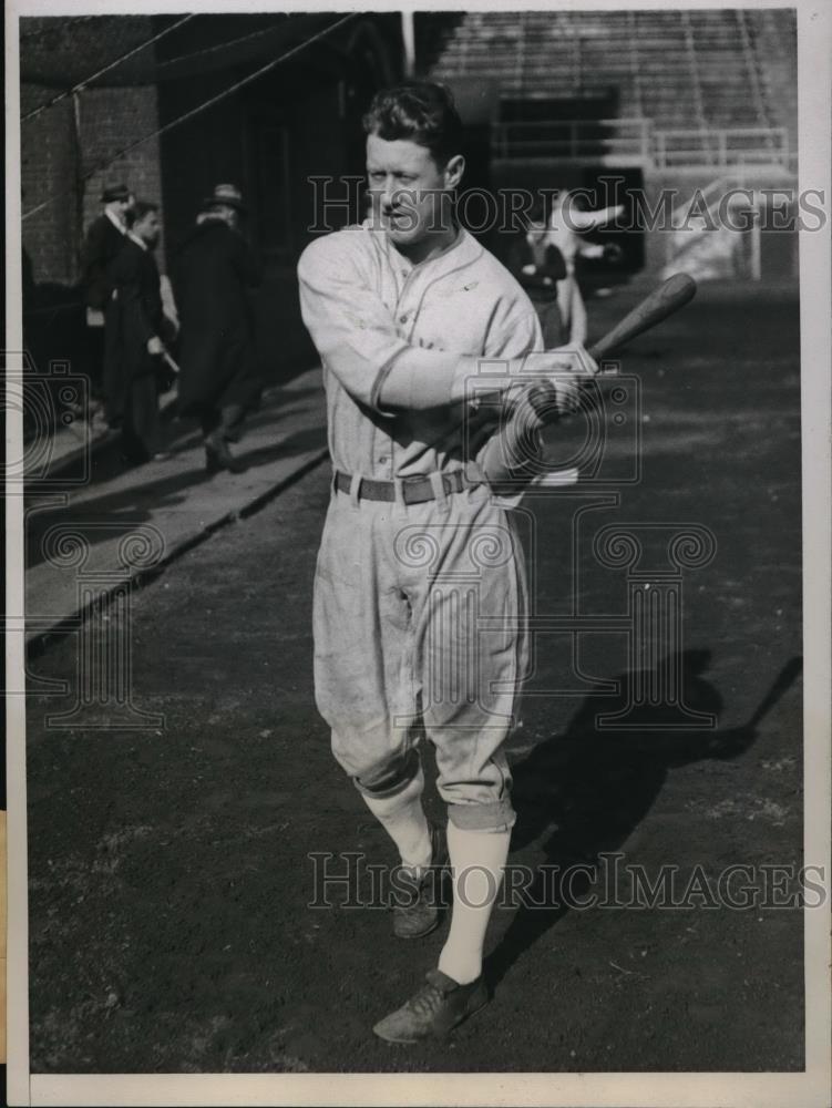 1934 Press Photo Don Kellett of the University of Pennsylvania - Historic Images