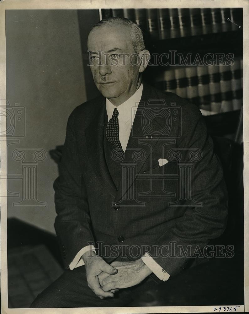 1935 Press Photo General John J.O. Ryan - Historic Images