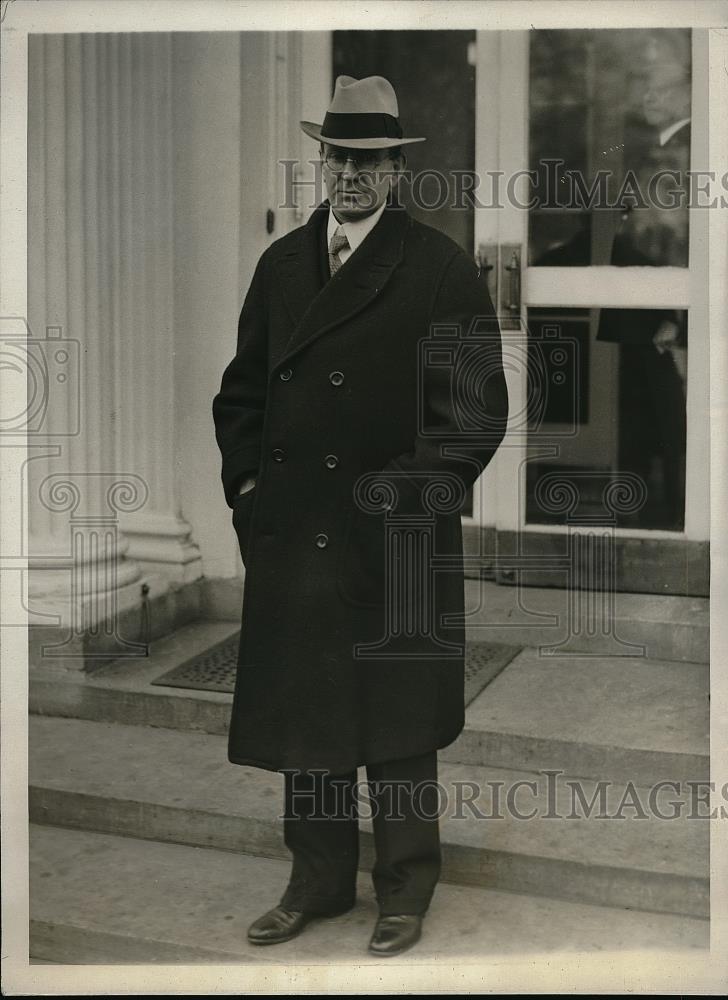 1930 Press Photo Secretary of Labor William N Doak Washington DC - Historic Images