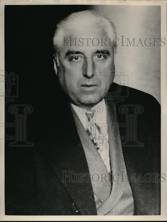 1935 Press Photo Paul F. Donnelly, rich Kansas City dress manufacturer - Historic Images