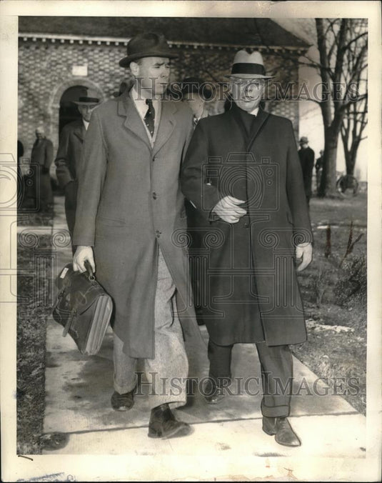 1939 Press Photo Former US Ambassador to Germany Dr William Dodd Charged with - Historic Images