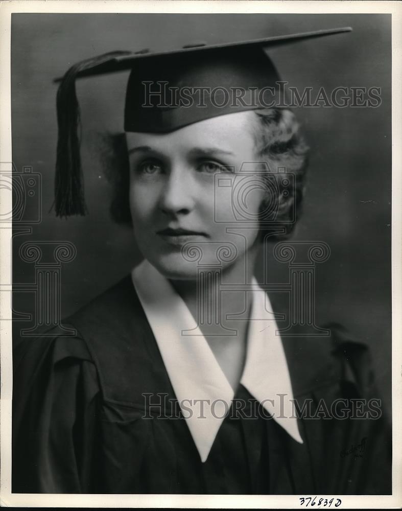 1937 Press Photo Mary H. Robinson prior to death - Historic Images