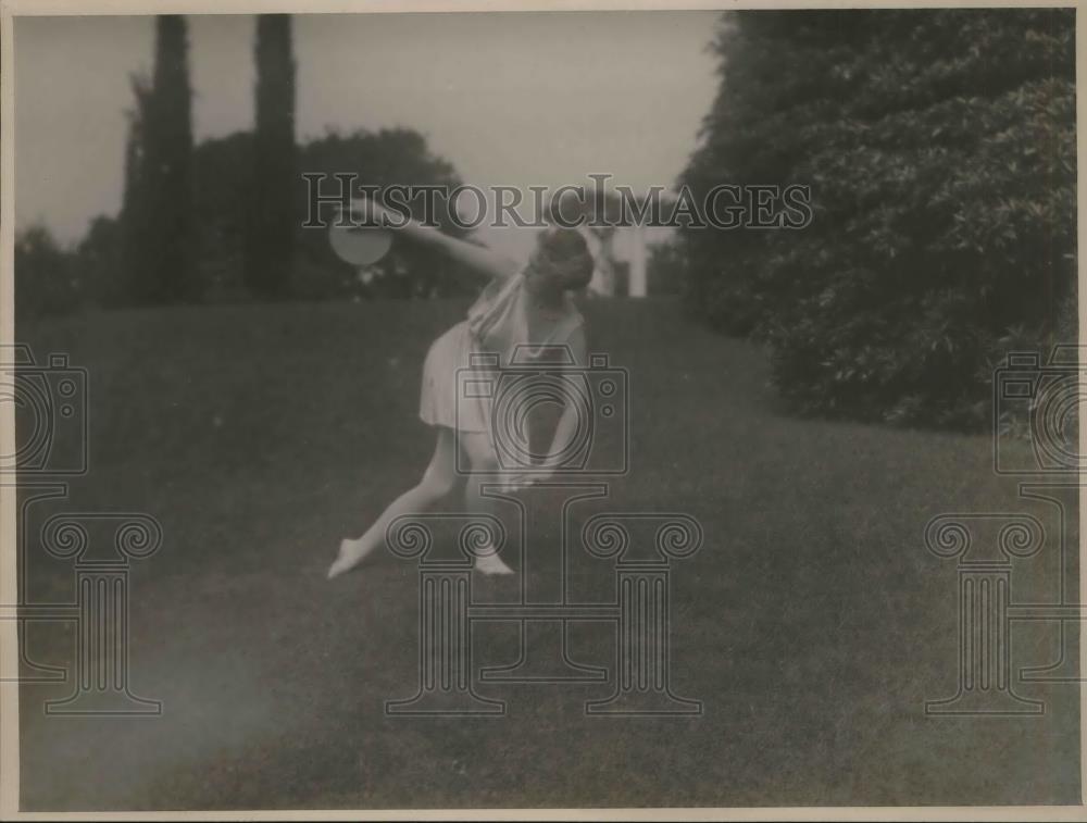 1923 Press Photo Emily D. Watts (1867-1968) jujitsu instructor - Historic Images