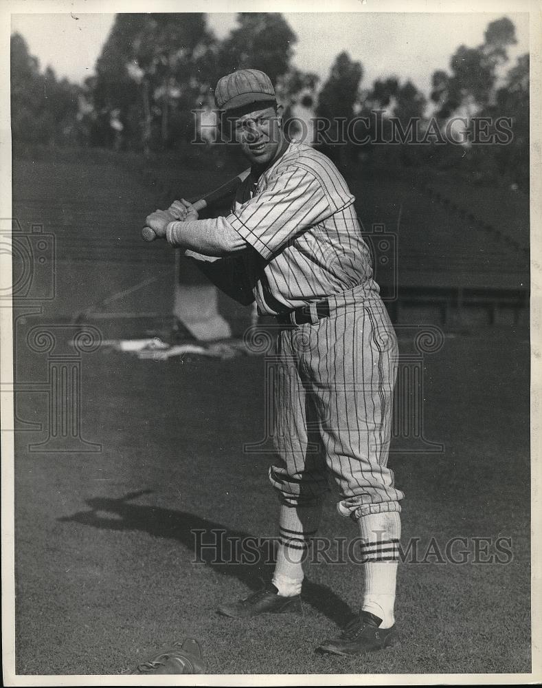 1939 Press Photo Norm Juney, Stanford Outfield, Co-Captain - Historic Images